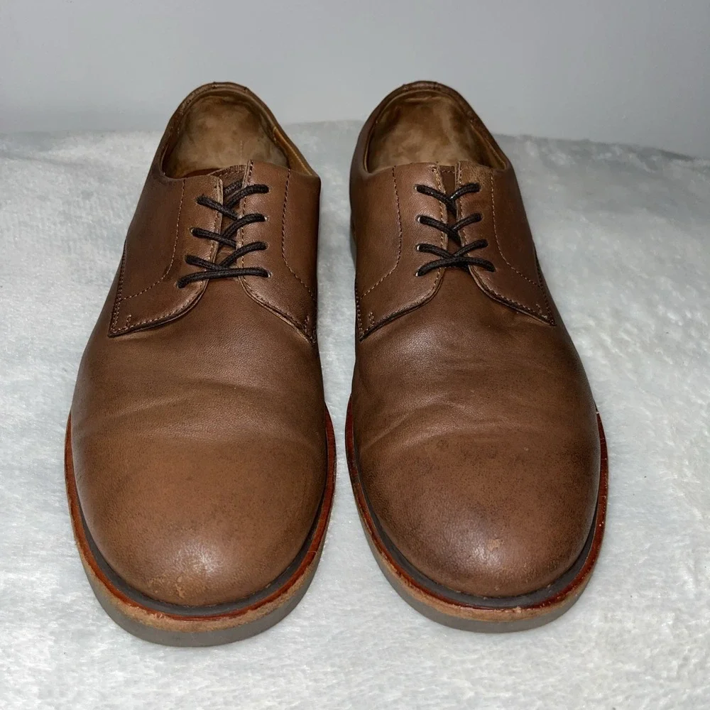 Gentle‎ Souls Oxfords Men's Size 8.5 Brown Cognac Leather Classic Shoes Designer